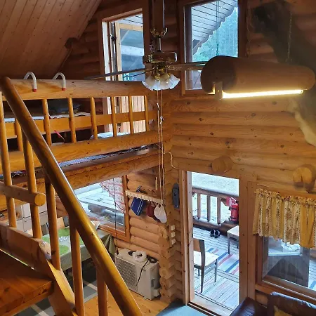 Viihtyisae Hirsimoekki Jaerven Rannalla Domek alpejski Siikainen
