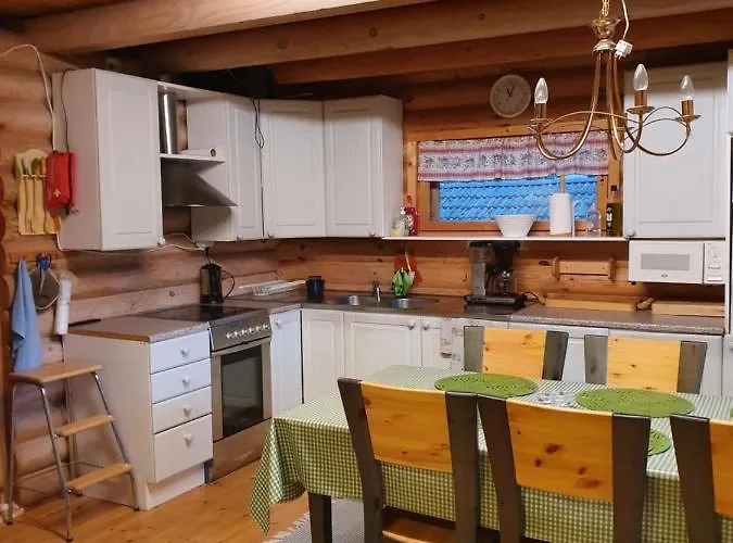 Viihtyisae Hirsimoekki Jaerven Rannalla