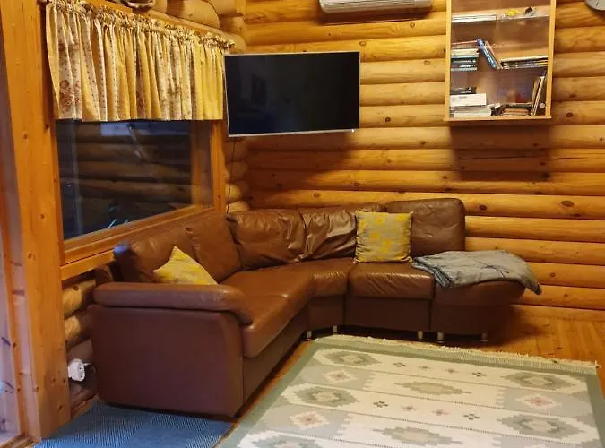 Chalet Viihtyisae Hirsimoekki Jaerven Rannalla Siikainen